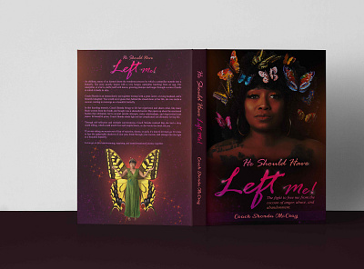 HE SHOULD HAVE LEFT ME authors book cover book cover design design graphic design illustration