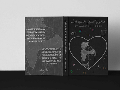 LOST HEARTS BEAT TOGETHER authors book cover book cover design design graphic design illustration