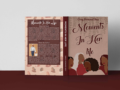 MOMENT IN HER LIFE authors book cover book cover design design graphic design illustration