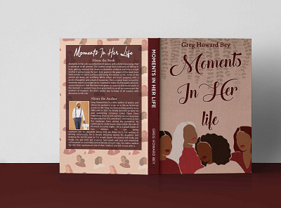 MOMENT IN HER LIFE authors book cover book cover design design graphic design illustration