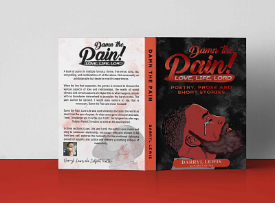 DAMN THE PAIN authors book cover book cover design design graphic design illustration