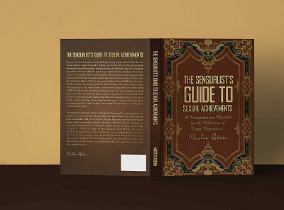 THE SENSUALISTS GUIDE TO SEXUAL ACHIEVEMENTS authors book cover book cover design design graphic design illustration