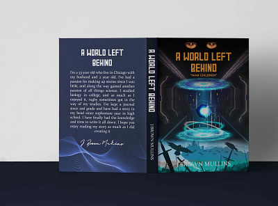 A WORLD LEFT BEHIND authors book cover book cover design design graphic design illustration