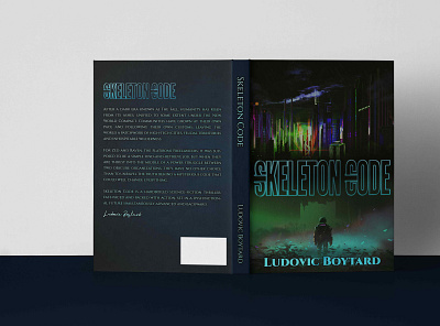 SKELETON CODE authors book cover book cover design design graphic design illustration