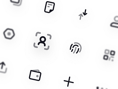 Duotone icons for new project 20px 24px duotone glyph icons iconset outline solid symbols ui