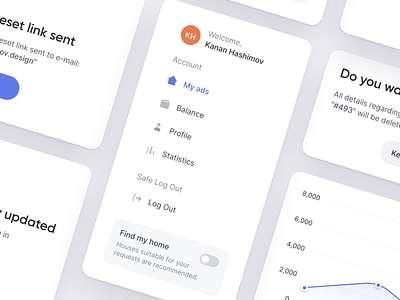 Components components modal pop up profile statistics ui