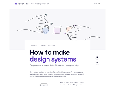 Blog blog interface minimal product sketch texture title typography ui uidesign web