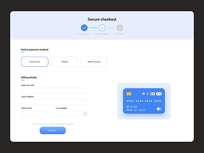 Daily UI 002 - Credit Card Checkout checkout credit card credit card checkout dailyui dailyui002 ui uidaily