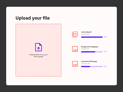 Daily UI 031 - File upload dailyui dailyui 31 design file upload ui uidaily uidaily 31