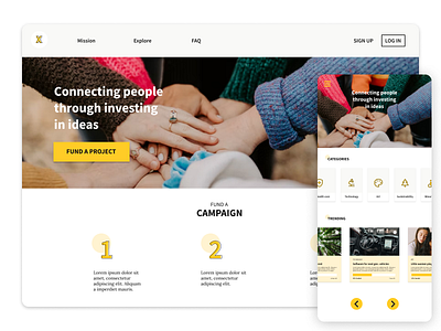 Daily UI 032 - Crowdfunding campaign