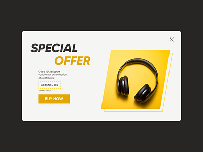 Daily UI 036 - Special offer