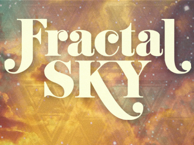 Fractal Sky Album Artwork Preview edm fractal funk sky