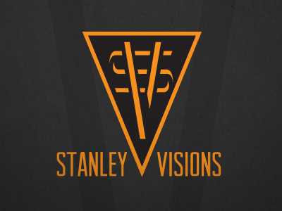 New self branding in progress in progress logo orange stanley typography visions