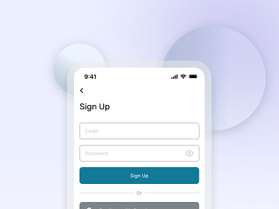 SIGN UP PAGE app design figma graphic design mobile sign in product design sign up ui uiux ux