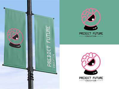 Predict future - Education brand identity branding circle design education graphic design logo logo design school university