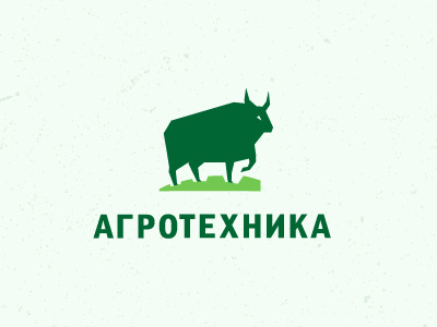 Agrotech bull identity logo