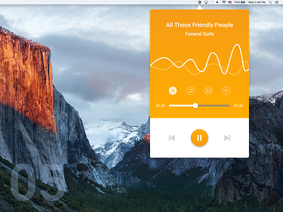 Day 5 - Music Player 100dayuichallenge mac musicplayer