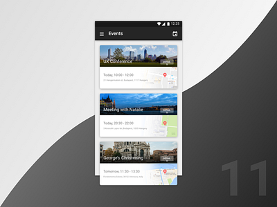 Day 11 - Calendar 100dayuichallenge calendar events