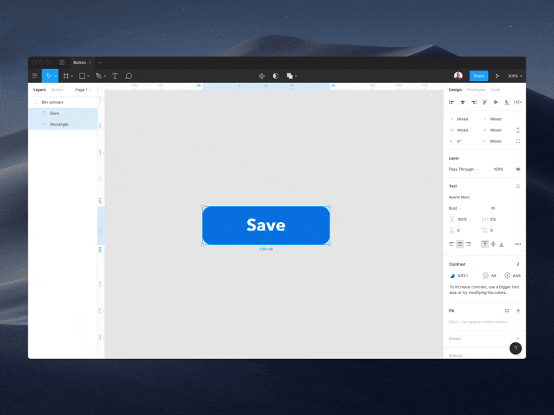 Figma Contrast Checker accessibility contrast figma