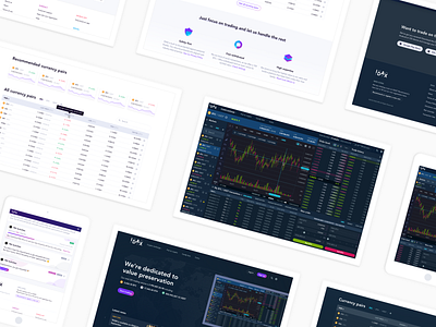 Idax Cryptocurrency Exchange Screens cryptocurrency cryptocurrency app idax screens web