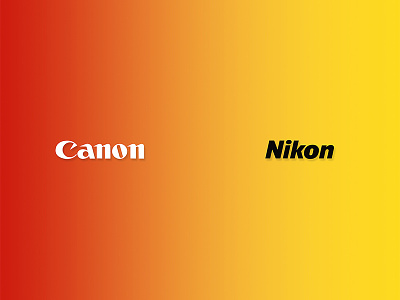 Canon vs Nikon canon nikon