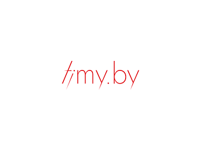 TIMY.BY / online watch store branding design graphic design illustration logo logo design logotype vector