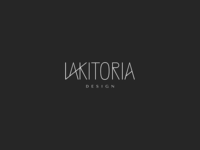 LAKITORIA / manicure products branding design graphic design logo logo design typemark vector