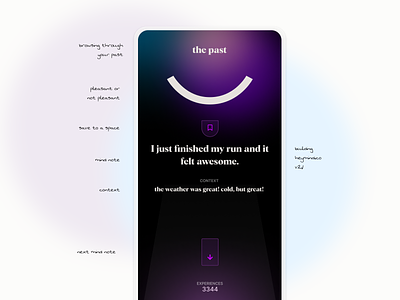 hey mind - iOS app agency app branding clean design icon illustration mind minimal typography ui