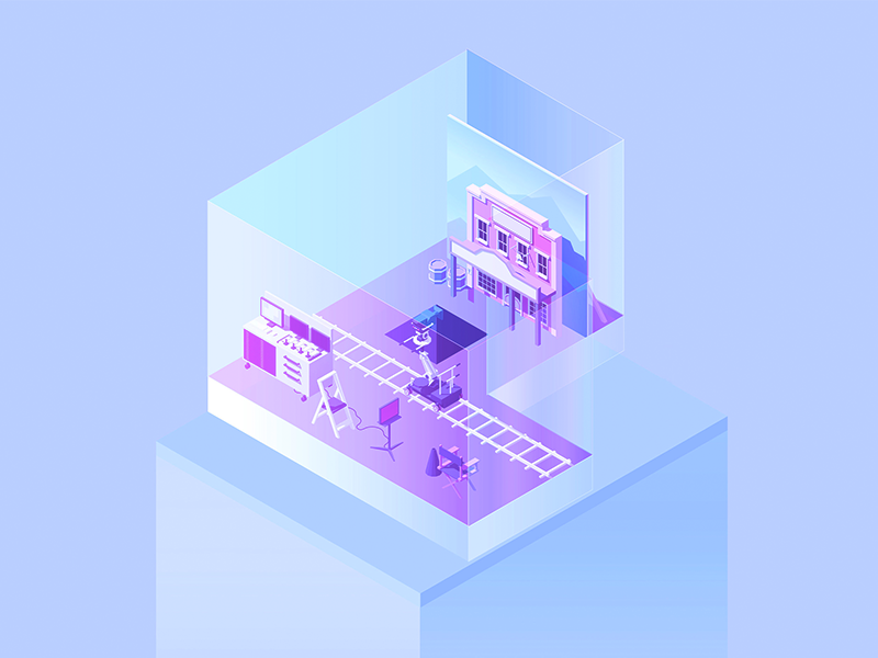 36 Days P filmmakers postproduction vectorial type perspective music letters isometric illustration 36daysoftype alphabet