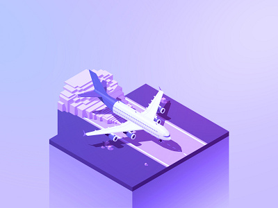 36 Days Y 2d 2d art 36 days of type 36days y 36daysoftype05 avion concept fly isometria isometric isometric illustration letters perspective purple purpura typography