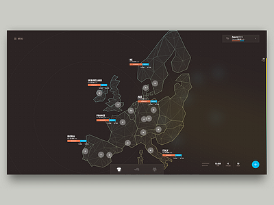 Mapview app flat graphic design lineart map mapview ui ux