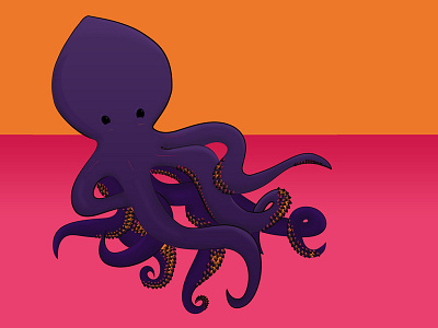 Little Occy... WIP illustration occy octopus play vector