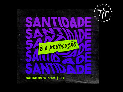 Santidade é a revolução church graphics gráficos holiness igreja revolution sermon series