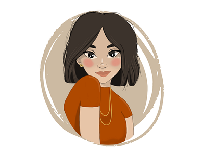 Self-Portrait Illustration - Graphic Design - Character