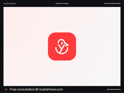 Yornest App Icon app app icon bird branding icon iphone logo