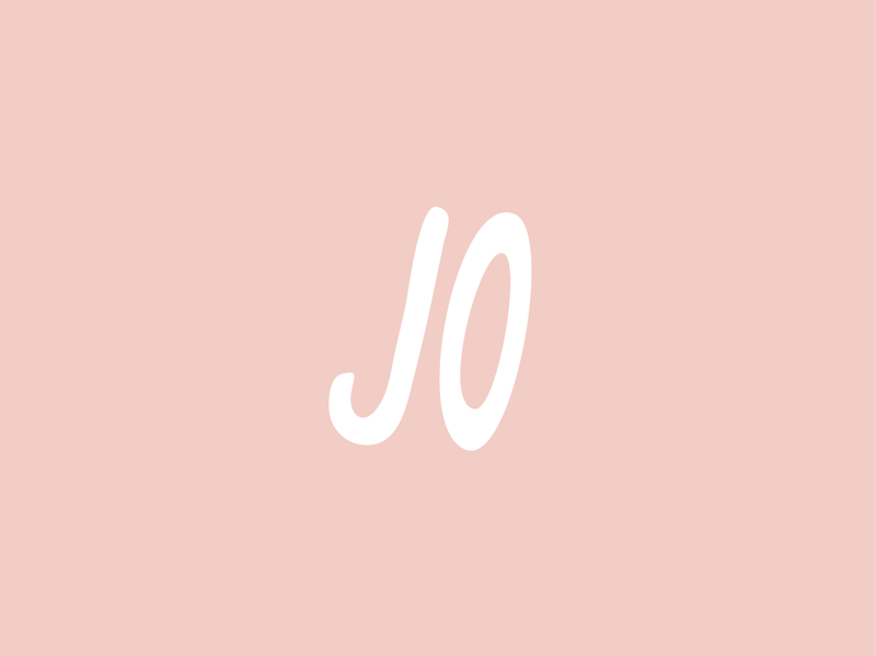Jo Branding - Pitch #2 clothing boutique typography identity design startup logo web design ui branding identity branding
