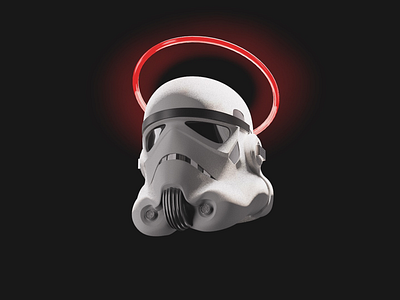 Holy Trooper 3d cinema4d lightroom photoshop rendering starwars stormtrooper