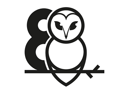 88 - Owl - Notary Services branding design logo vector