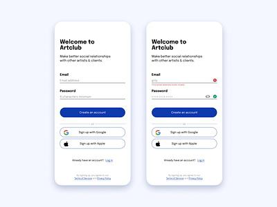 Daily UI 001 - Sign up