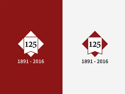 Stanford 125th Anniversary Logo branding logo
