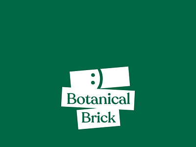 Botanical Brick icon illustration