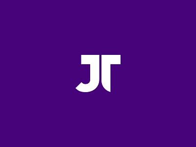 JT branding identity lettering logo minimalist selfbranding simple symbol type