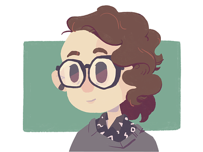 Recent Selves avatar art illustration profile pic self portrait
