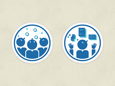 Financial Advisory Consultants Icons consultant finance icons illustration service icons