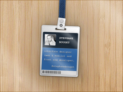 A part of my new portfolio badge bar card code contact france pass pattern picture portfolio skills texture wood