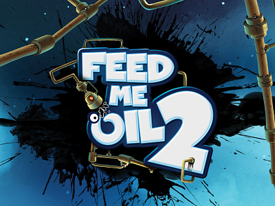 Feed Me Oil 2 - iphone / ipad game character design feed game illustration ipad iphone me oil puzzle