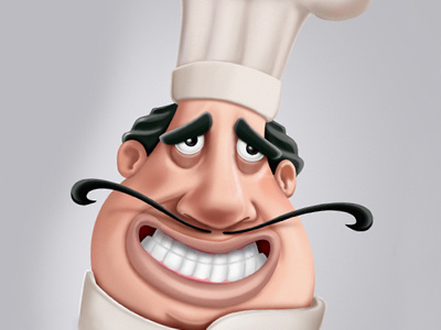 Master Chef chef game icon illustration logo master