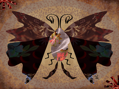 Steampunk Symmetry Butterfly