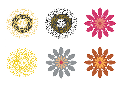 VECTOR FLORAL 101-106