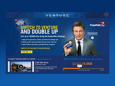 CapitalOne - Venture Card Advertisement